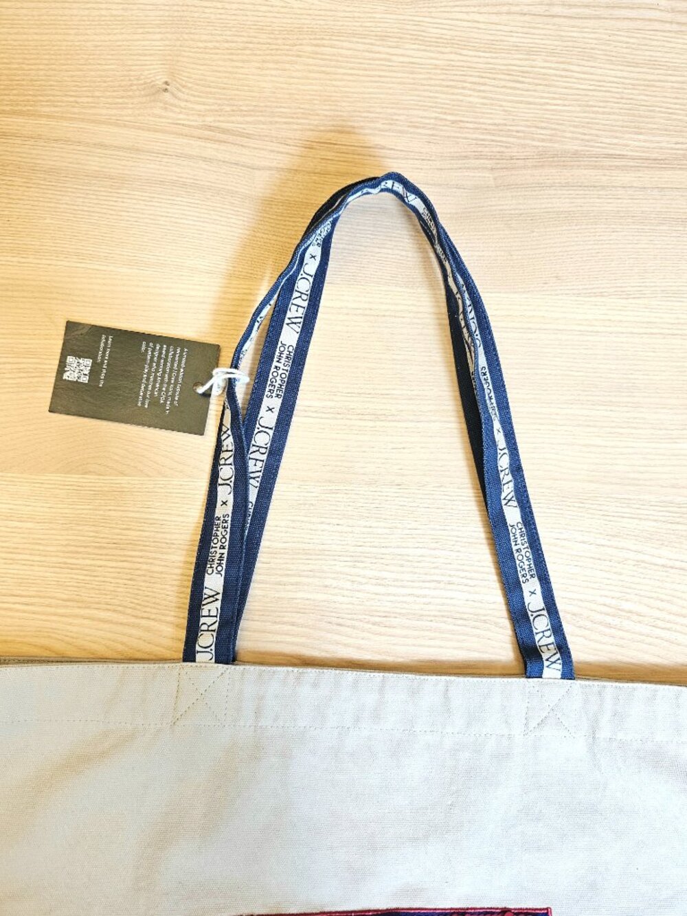 Christopher John Rogers x J.Crew Sequin Canvas Tote Bag NWT Limited Edition - Picture 5 of 9